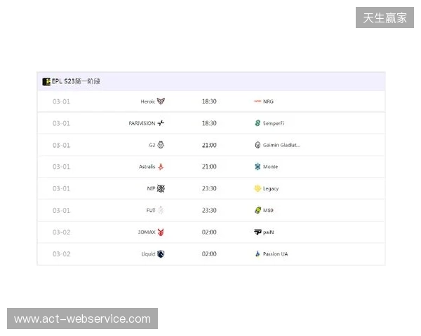 EPL S23揭幕战：Senzu首秀对阵Liquid，3DMAX迎战paiN
